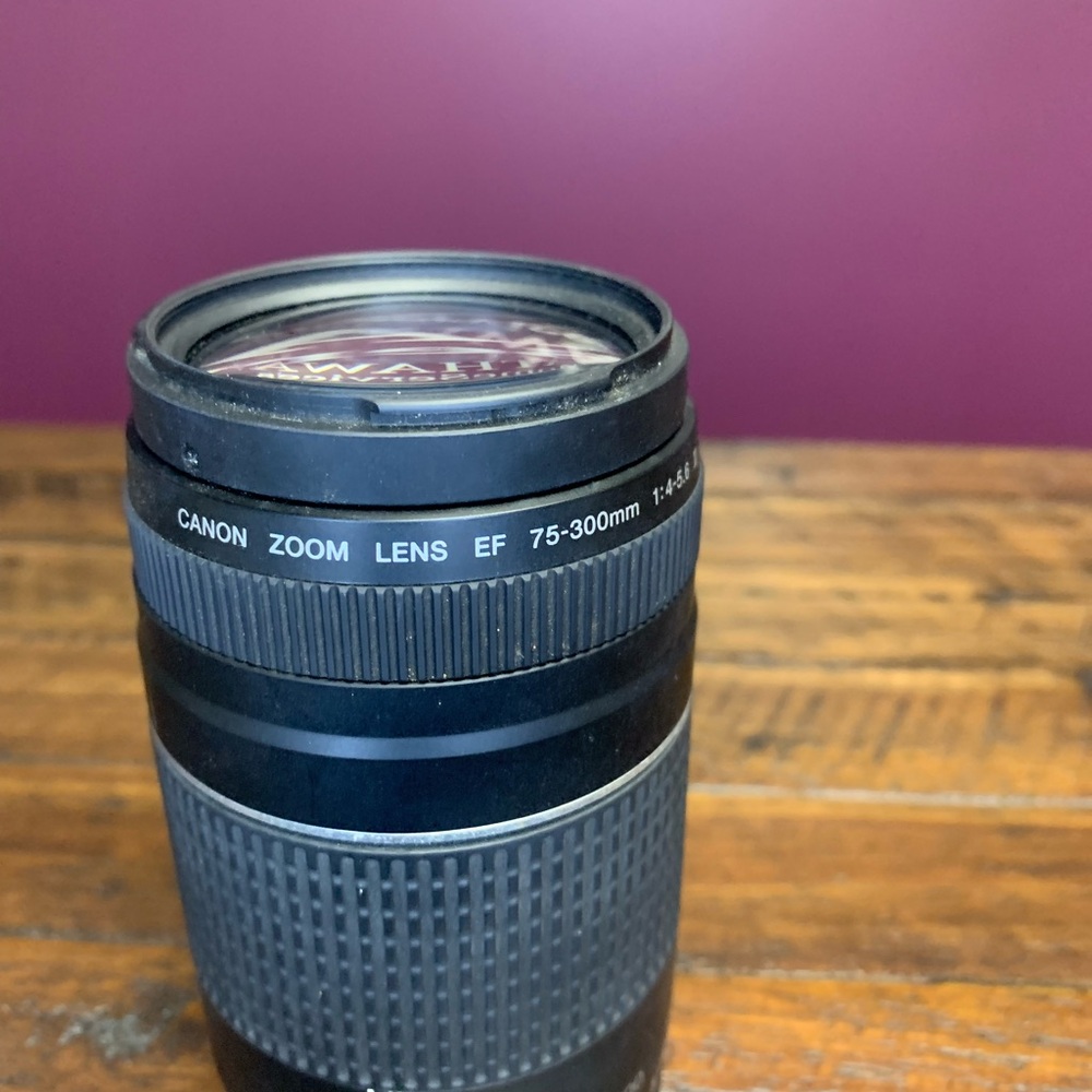 Canon Black and Silver Telephoto Lens - Picture 14 of 16